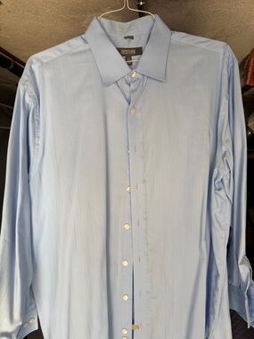 Kenneth Cole Reaction Pale Blue Men's Dress Shirt